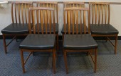 SET OF SIX MID-CENTURY MODERN