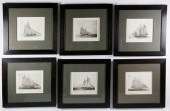 SET OF SIX N.L. STEBBINS PHOTO