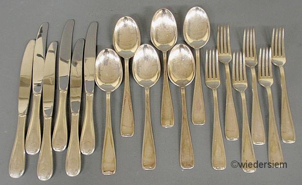 Set of six Norwegian sterling