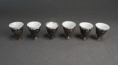 SET OF SIX OTTOMAN TUGHRA MARK