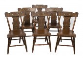 SET OF SIX PENNSYLVANIA PLANK-