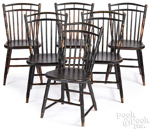 SET OF SIX PENNSYLVANIA RODBACK