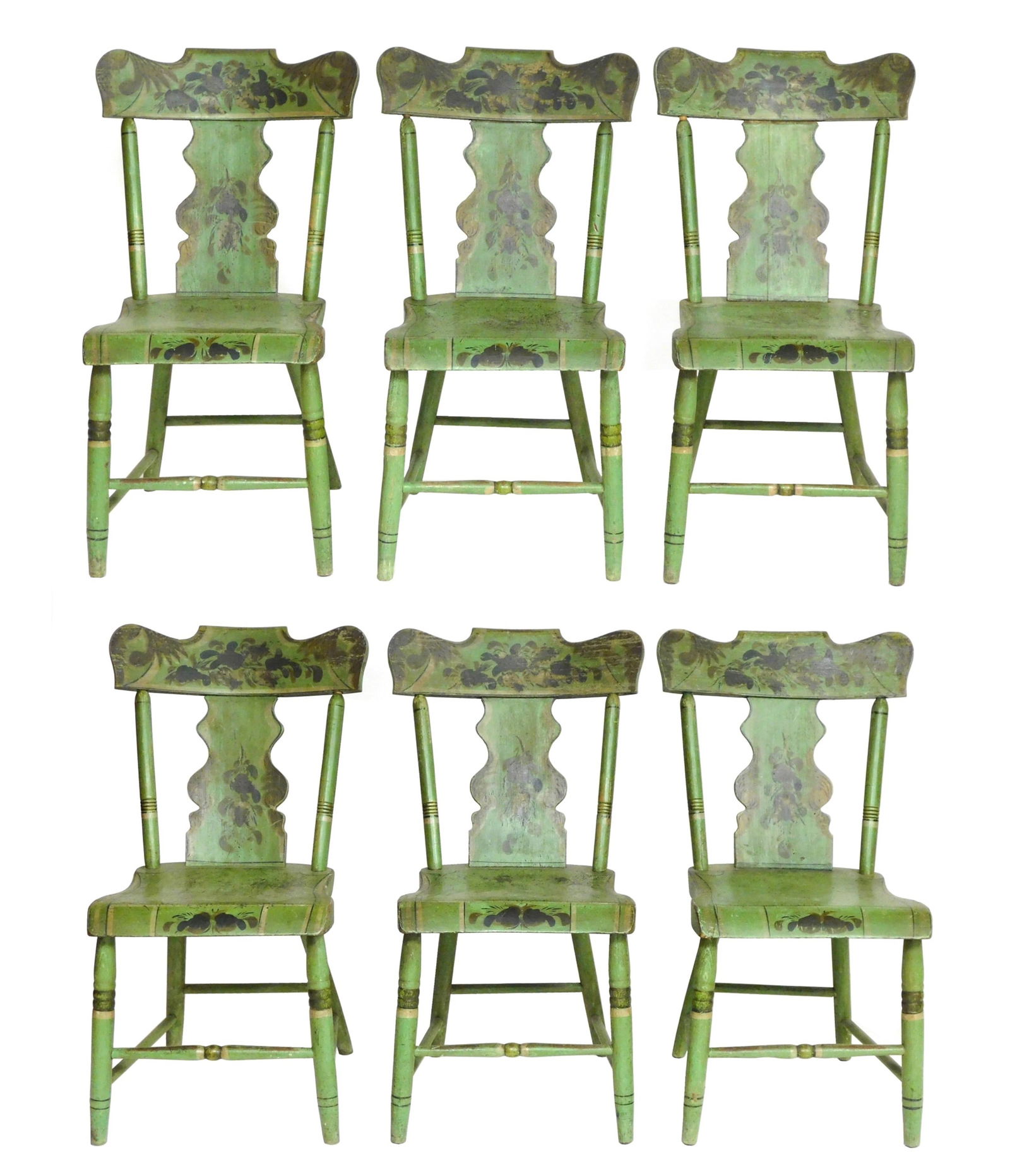 SET OF SIX PENNSYLVANIA SIDE
