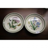 Set of six Portmeiron botanica