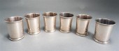 SET OF SIX PREISNER STERLING S