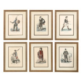 SET OF SIX PRINTS FROM  BLATTE