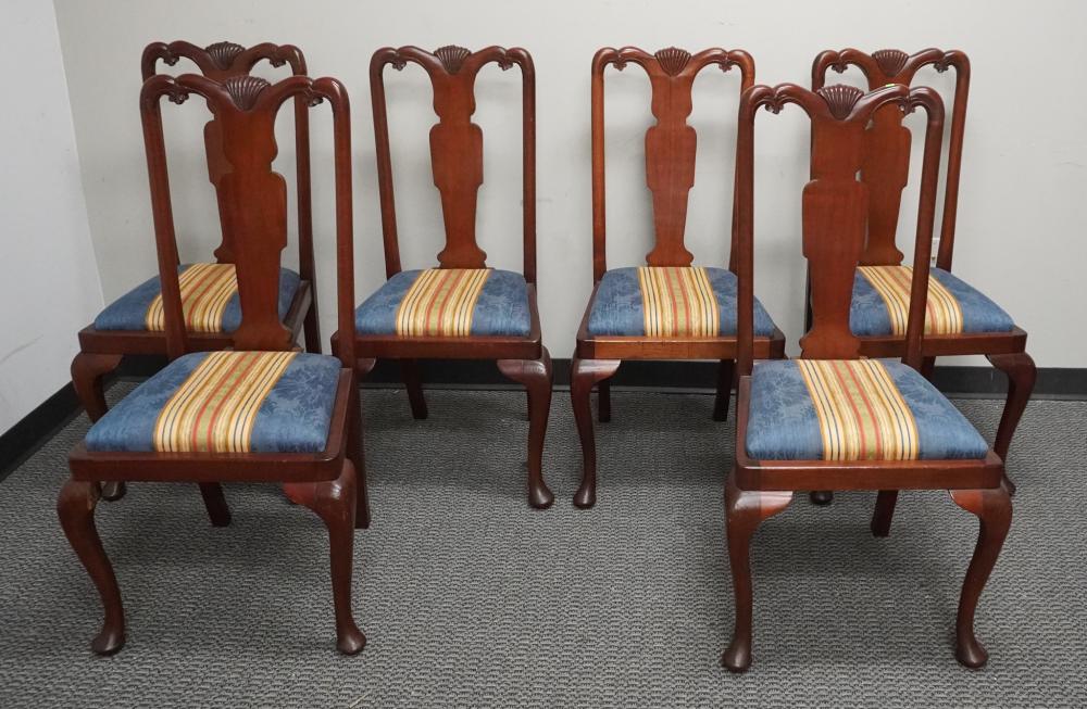SET OF SIX QUEEN ANNE STYLE