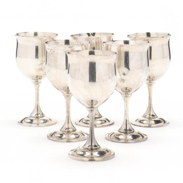 SET OF SIX REED & BARTON QUEEN