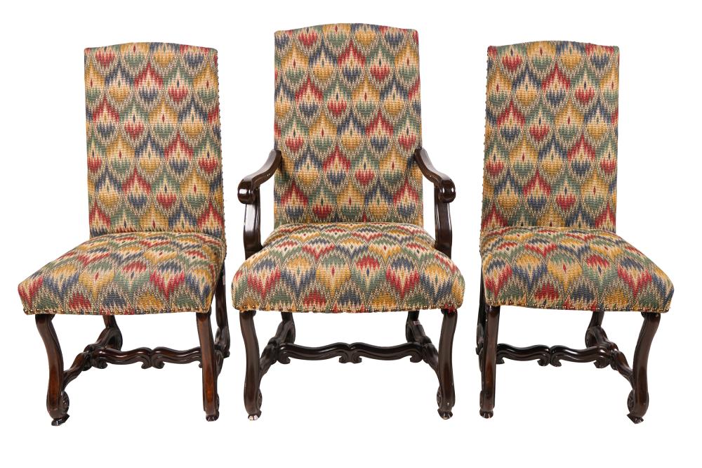 SET OF SIX REGENCE-STYLE DINING