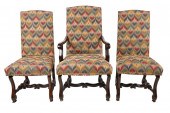 SET OF SIX REGENCE-STYLE DININ
