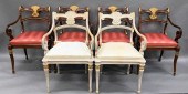 SET OF SIX REGENCY STYLE PARCE