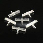 SET OF SIX RENÉ LALIQUE CLEAR