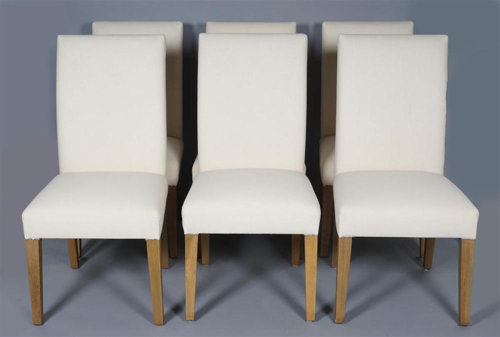 SET OF SIX RESTORATION HARDWARE OAK