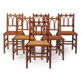 SET OF SIX SCOTTISH GOTHIC STY