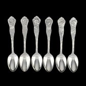 SET OF SIX SHIEBLER HOMERIC ST