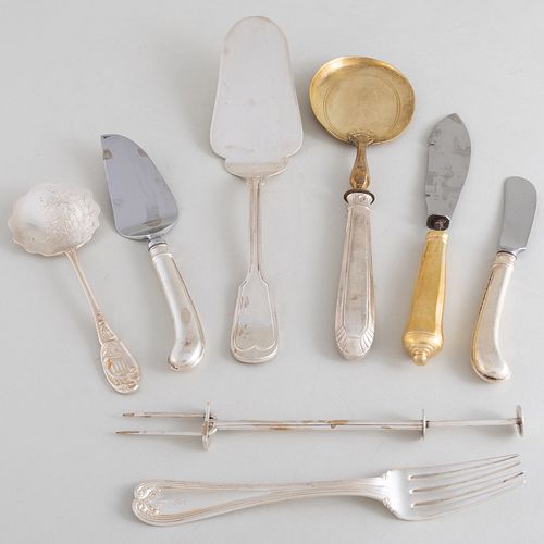 SET OF SIX SILVER TIFFANY & CO.