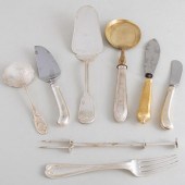 SET OF SIX SILVER TIFFANY & CO