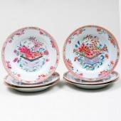 SET OF SIX SMALL CHINESE EXPOR