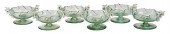 SET OF SIX SMALL MURANO GLASS