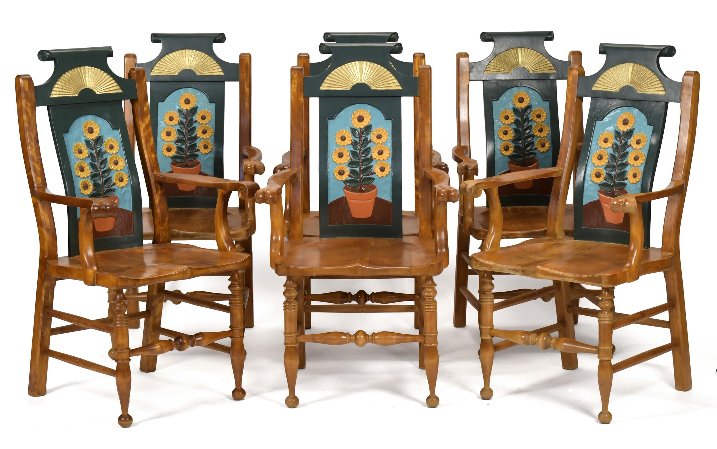 SET OF SIX STEPHEN HUNECK