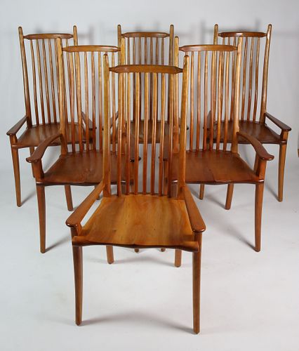 SET OF SIX STEPHEN SWIFT CHERRY