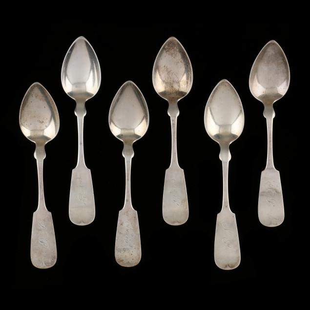 SET OF SIX STERLING SILVER
