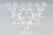 SET OF SIX STEUBEN #7917 LIQUO