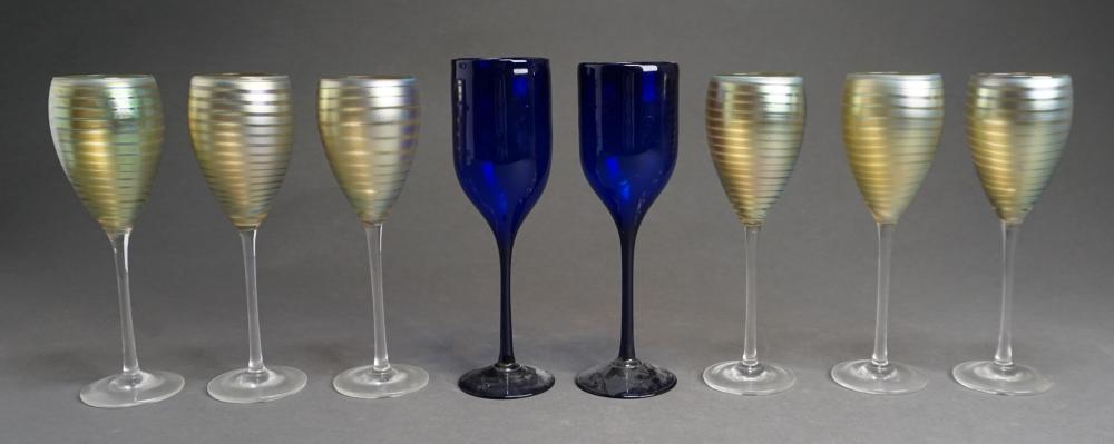 SET OF SIX STEVEN MASLACH GOLD