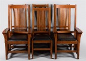 SET OF SIX STICKLEY MISSION OA