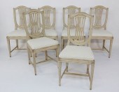 SET OF SIX SWEDISH LOUIS XVI S