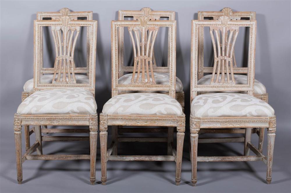 SET OF SIX SWEDISH NEOCLASSICAL