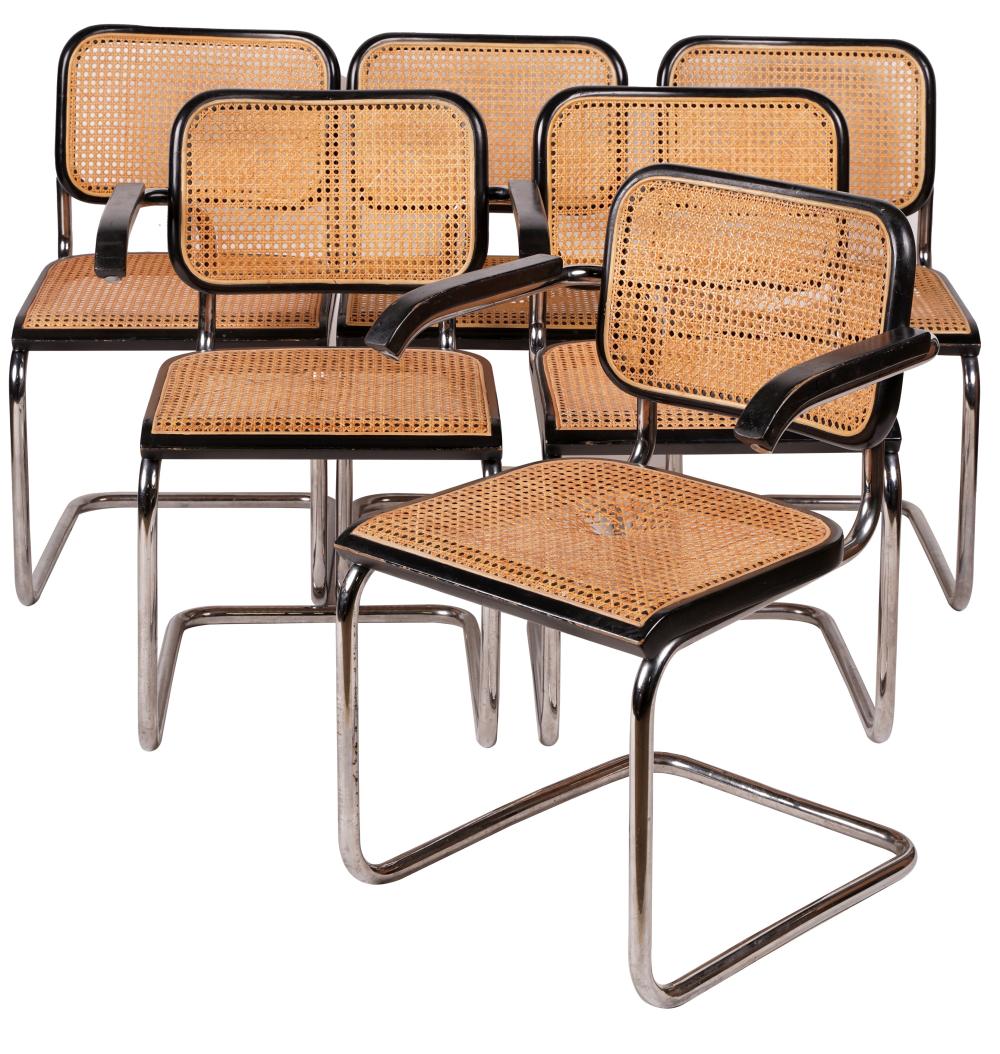 SET OF SIX THONET DINING