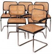 SET OF SIX THONET DINING CHAIR