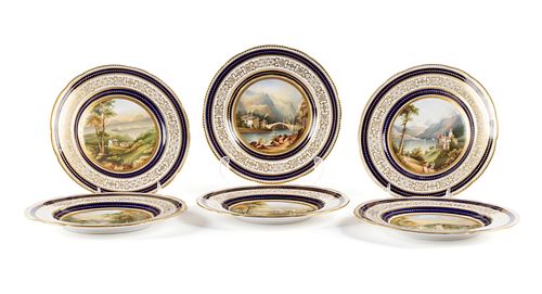 SET OF SIX TOPOGRAPHICAL