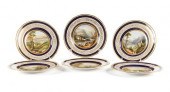 SET OF SIX TOPOGRAPHICAL PLATE