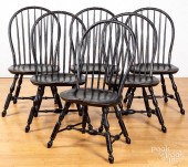 SET OF SIX W. WALLICK BOWBACK
