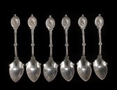 Set of Six Wendt "Medallion" S