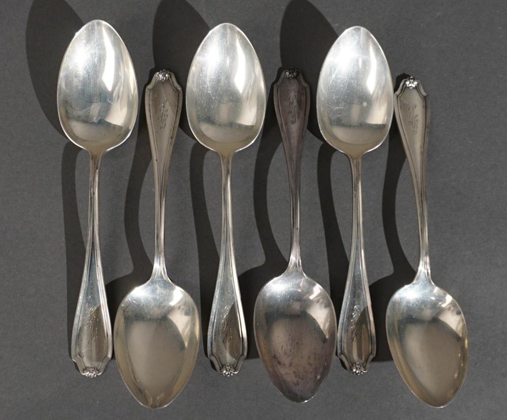 SET OF SIX WHITING STERLING