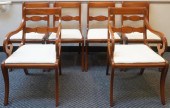 SET OF SIX WILLIAM IV STYLE MA