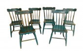SET OF SIX WINDSOR SIDE CHAIRS