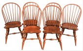 SET OF SIX WINDSOR STYLE BOWBA
