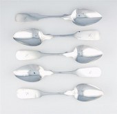 Set of Southern coin silver sp