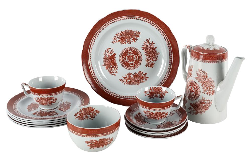 SET OF SPODE PORCELAIN