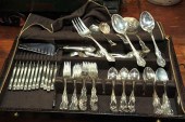 SET OF STERLING SILVER FLATWAR