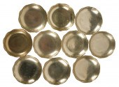 SET OF TEN CHINESE COIN SILVER