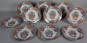 SET OF TEN CHINESE EXPORT VERT
