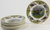 Set of Ten French Creil Potter