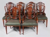 SET OF TEN GEORGE III STYLE DI