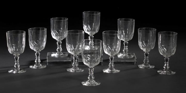 Set of Ten George VI Blown and