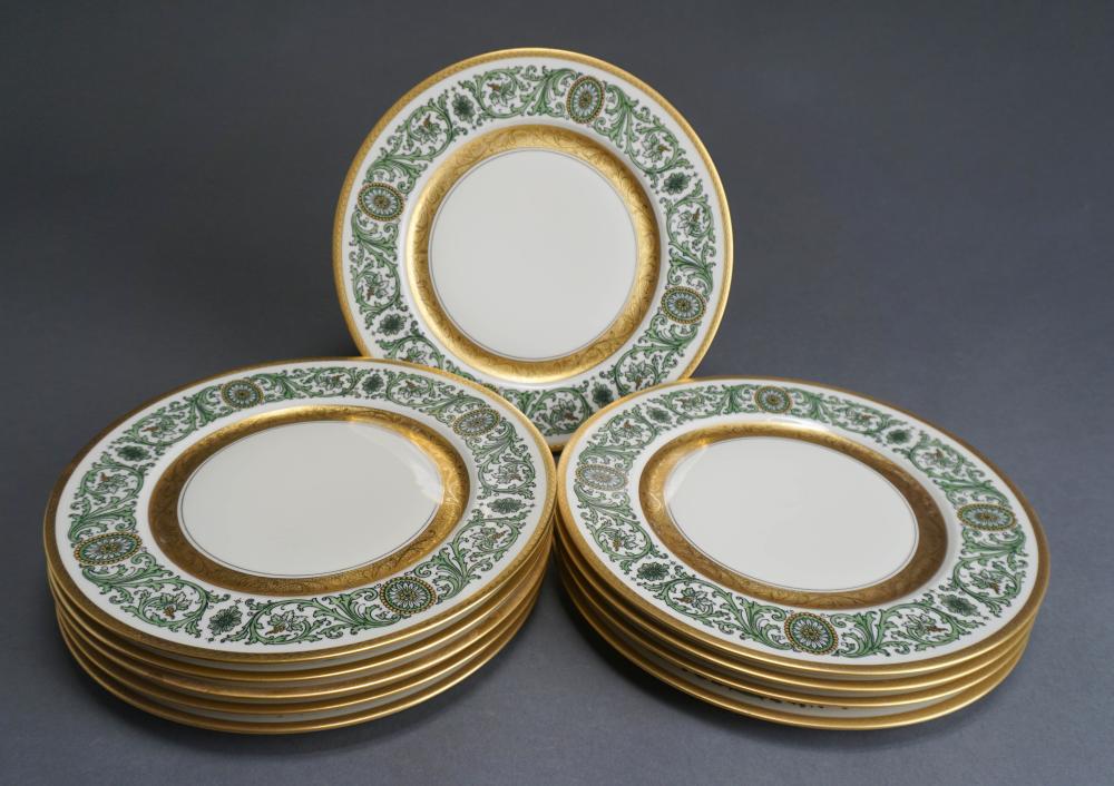 SET OF TEN HEINRICH & CO GILT